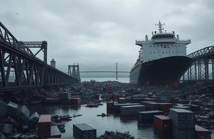 NTSB: Dali, Key Bridge Collapse Impact on CSX, Norfolk Southern