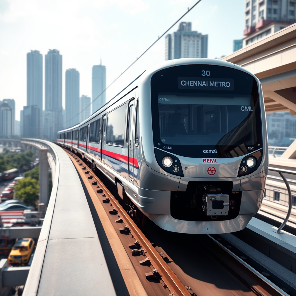 BEML Wins $466M Chennai Metro Contract