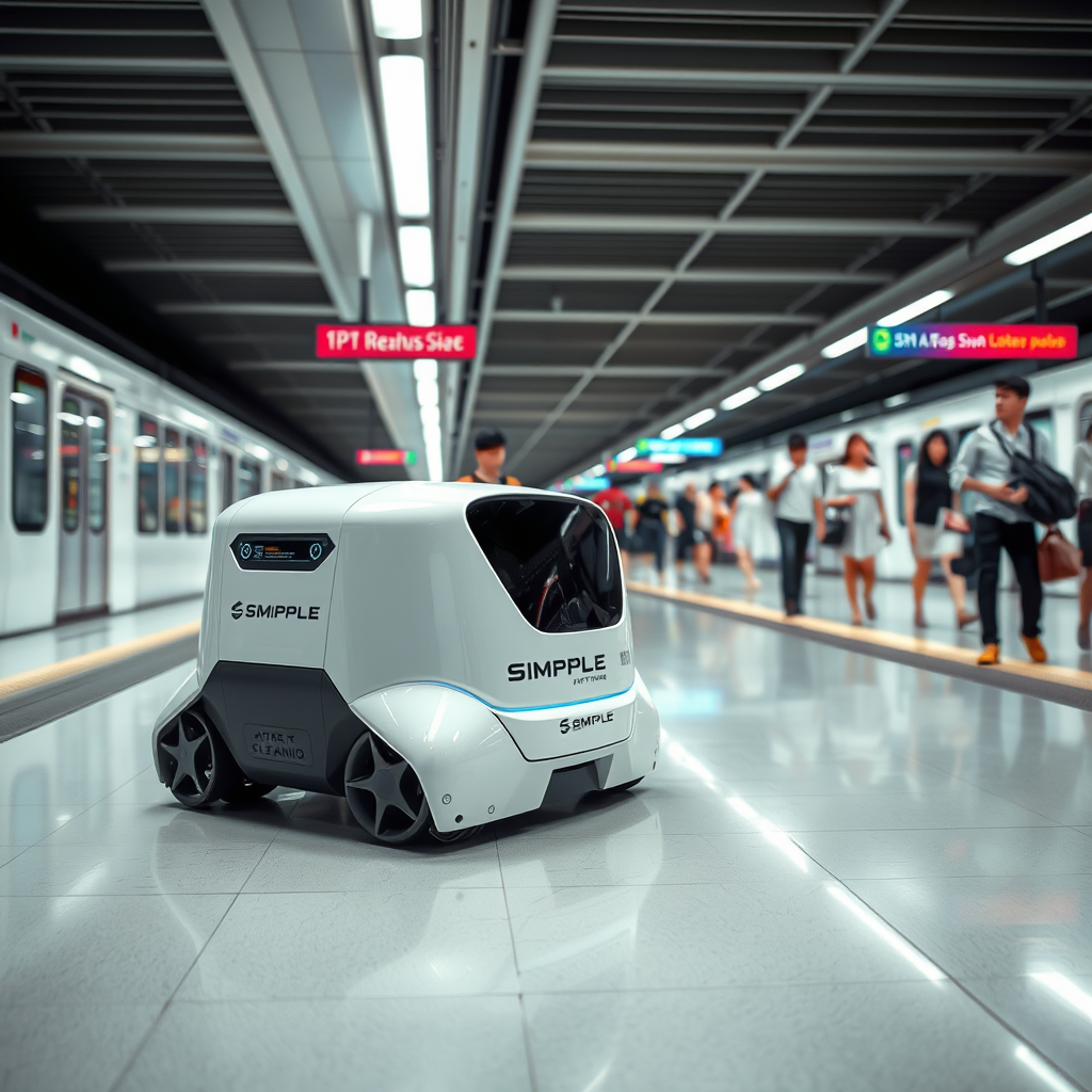Singapore MRT’s AI Cleaning Robot Revolution