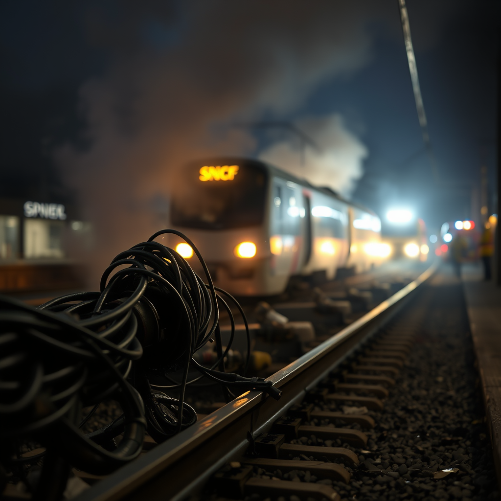 Paris 2024: TGV Arson Attacks & Rail Security