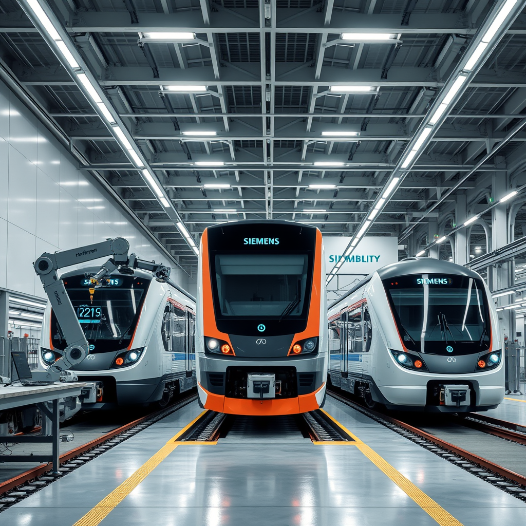 Siemens Expands Dortmund Rail Depot: €150M Investment, 250 Jobs