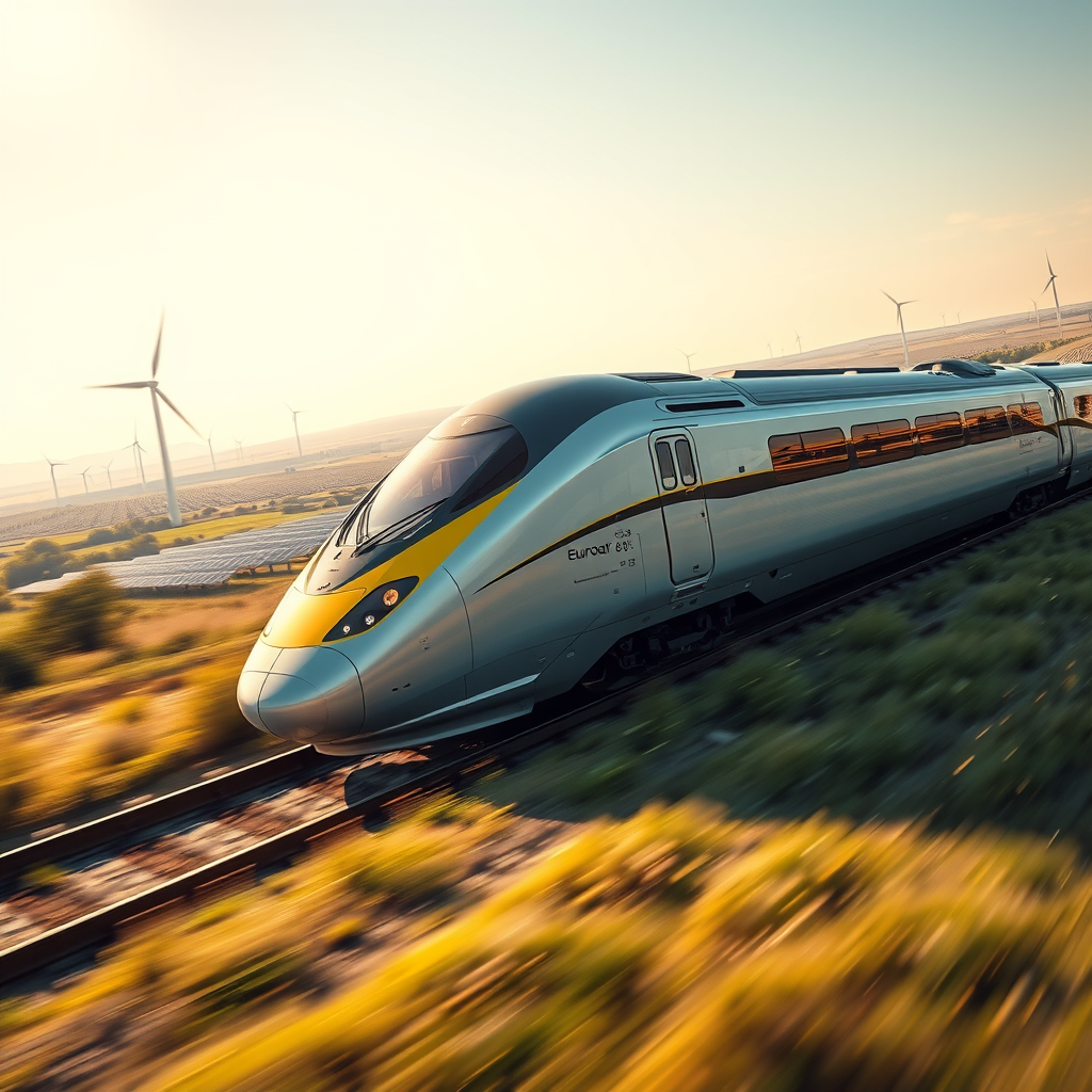Eurostar: 100% Renewable Energy by 2030