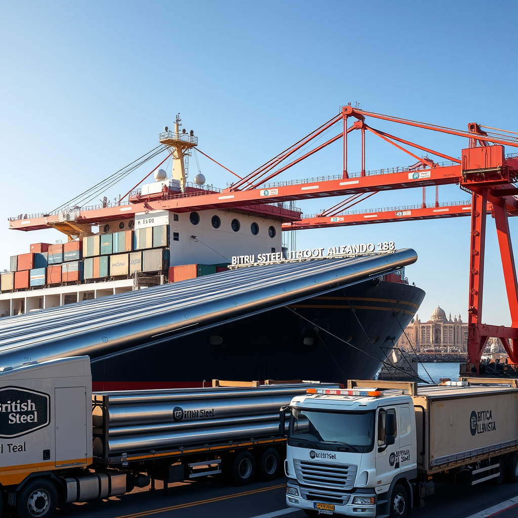 British Steel Fuels Egypt’s High-Speed Rail