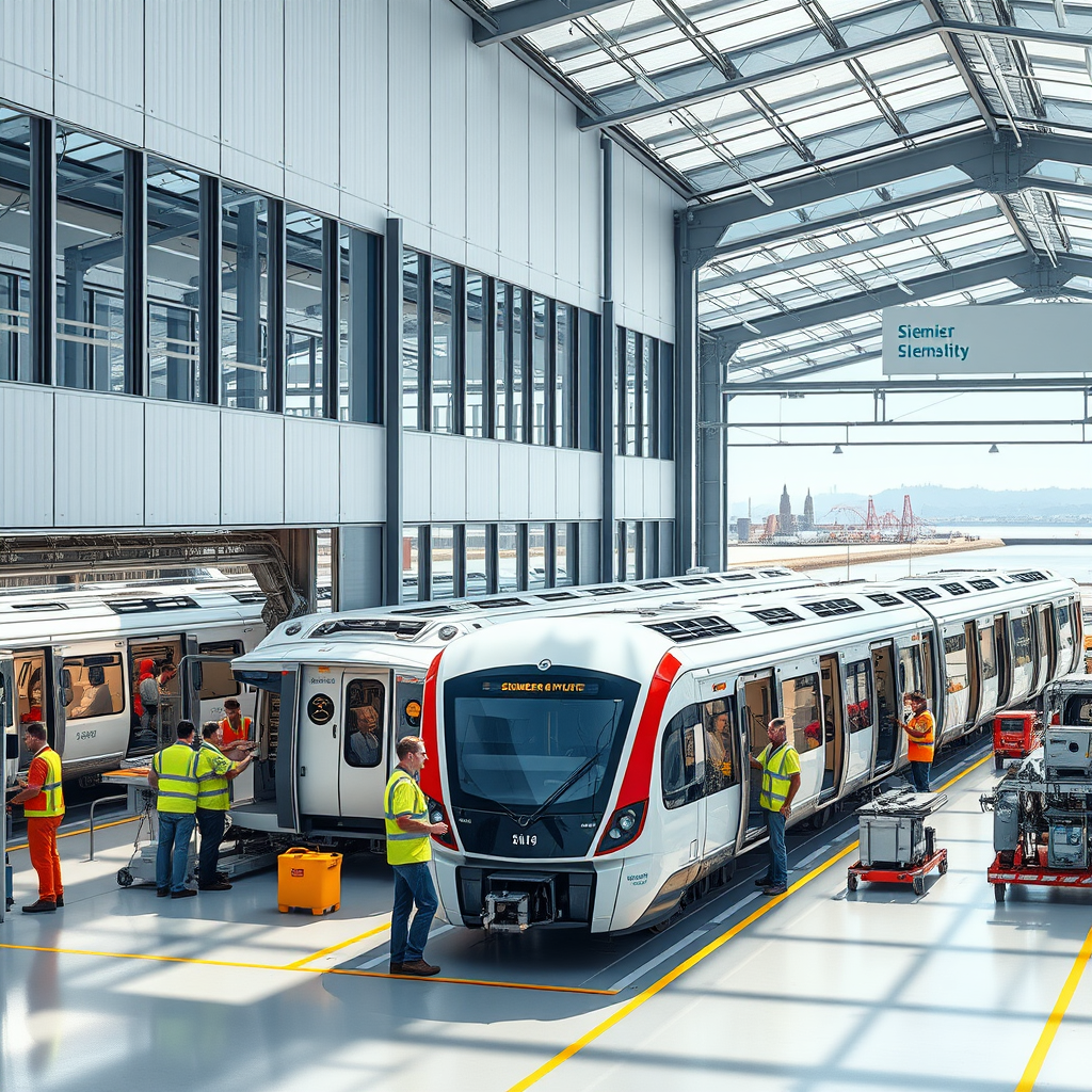 Siemens Goole Plant: UK Rail’s New Engine