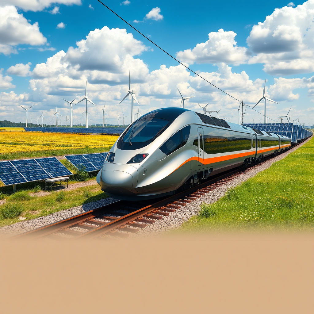 Green Rail Revolution: Overcoming Energy Transition Challenges