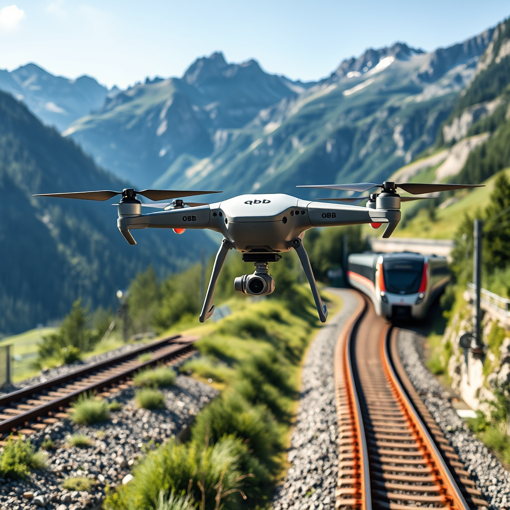 ÖBB’s Drone Revolution: Rail Safety, Efficiency, & Innovation