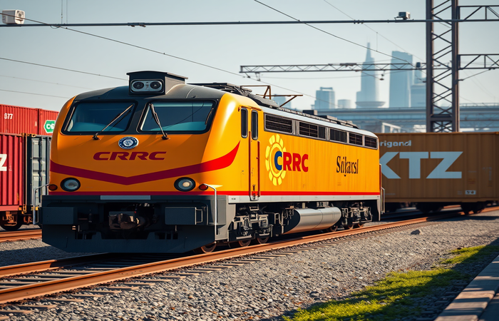 Kazakhstan: Hybrid Locomotives from CRRC Boost Rail Modernization