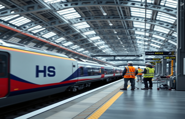 HS2: Old Oak Common Platforms Unveiled, Shaping UK Rail’s Future