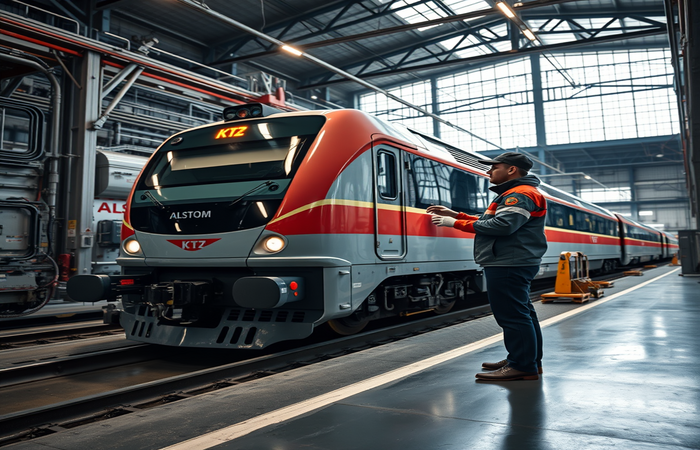 Alstom Opens Rail Depot in Kazakhstan: Boosts Transit
