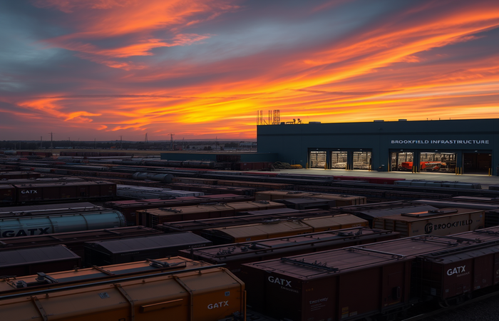 GATX & Brookfield Buy Wells Fargo Rail Assets: $4.4B Deal