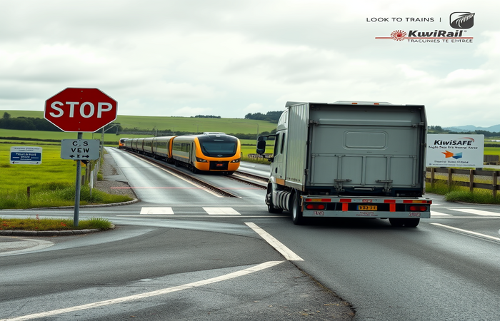 NZ Level Crossings: Motorist Safety & KiwiRail Study Findings