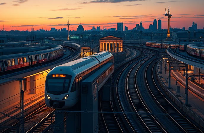 Berlin’s U-Bahn: Stadler Trains Revolutionize Public Transport