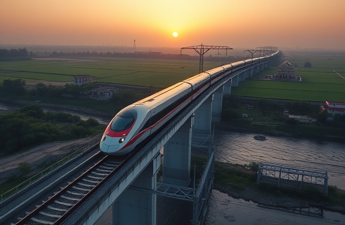 India’s First Bullet Train: MAHSR Corridor Launches in 2027