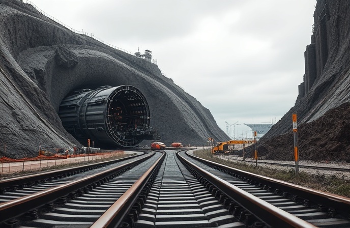 CPK Poland’s Rail Expansion: High-Speed Tunnel & Station