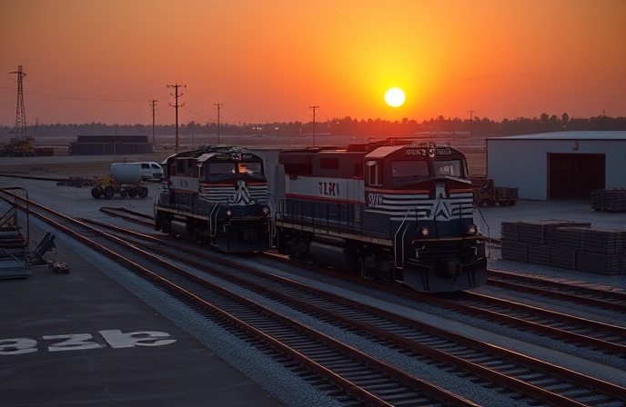 TexAmericas Center Boosts Rail Ops: Locomotives, Texas, & Efficiency