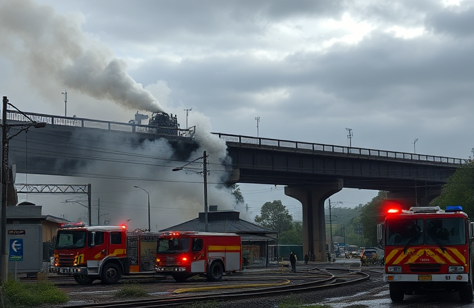 Melbourne Bridge Fire: Rail Infrastructure Impact & Recovery