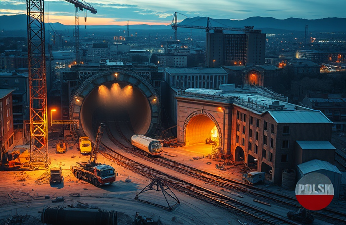 Poland’s Łódź HSR Tunnel: CPK Project’s Rail Infrastructure