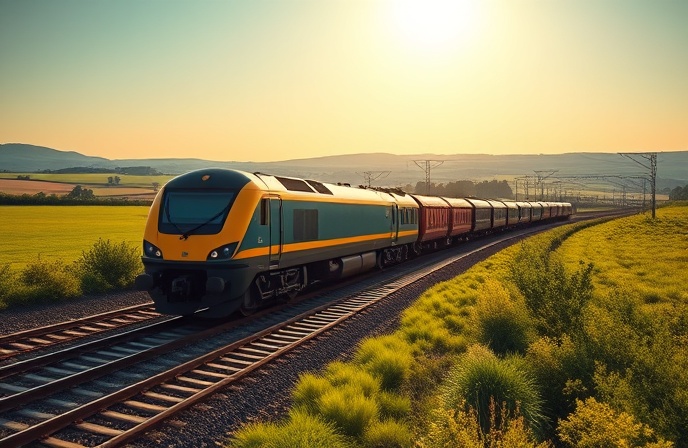 DRS Anglo-Scottish Rail Freight: Sustainable Transport in the UK