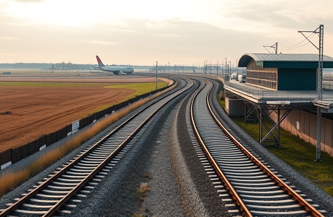 Poland: Warszawa-Modlin Airport Rail Project Starts 2026