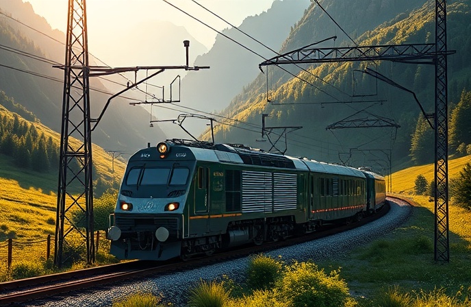 Traxx Electric Locomotive: Powering Europe’s Sustainable Rail Future