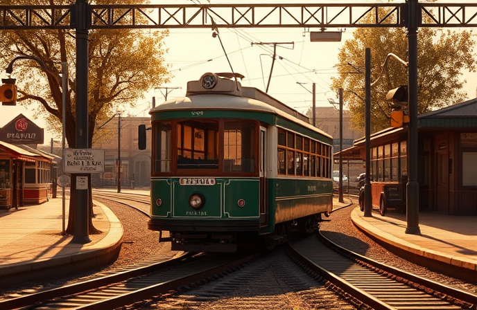 Victorian Tram History: Ballarat Museum & G Class Modernization