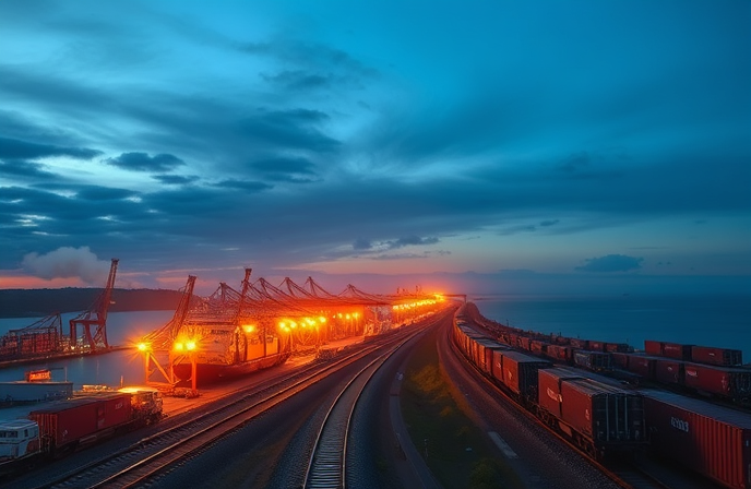 Oregon’s Intermodal Port: Rail Infrastructure & West Coast Shipping