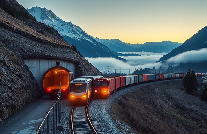 ÖBB RCG Koralm Railway: Austrian Rail Freight Capacity & Efficiency Boost