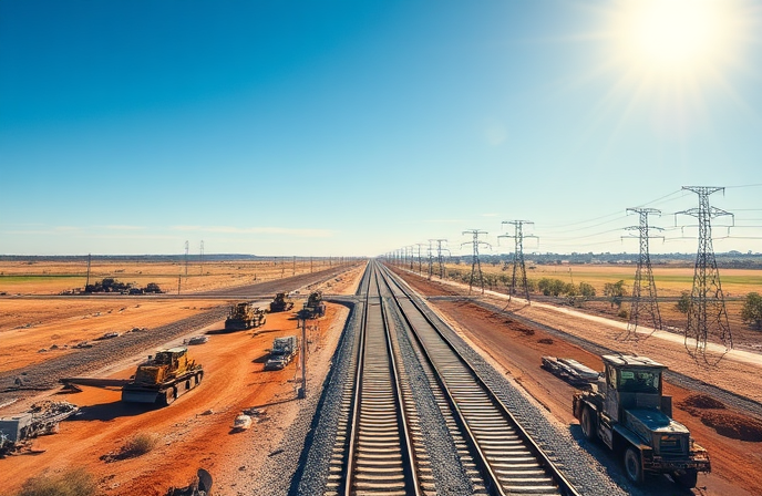 Inland Rail: Narrabri-North Star Phase 2 Progress & Australian Rail
