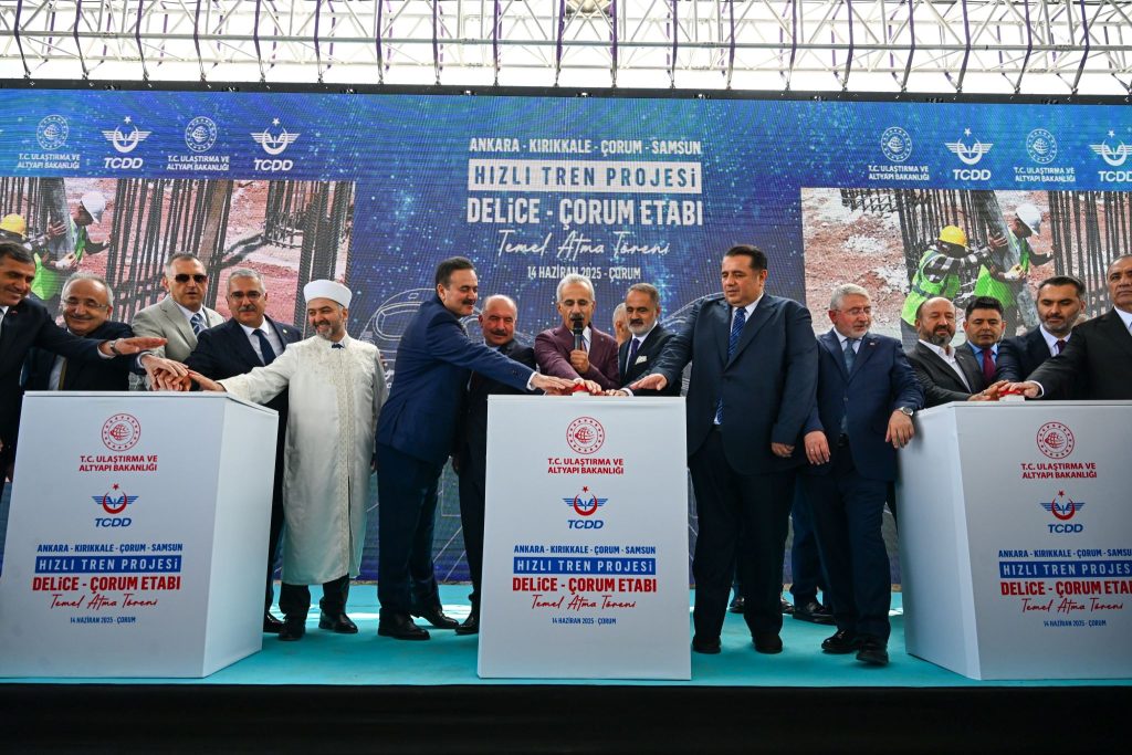 High-Speed Rail Breaks Ground Between Delice and Çorum