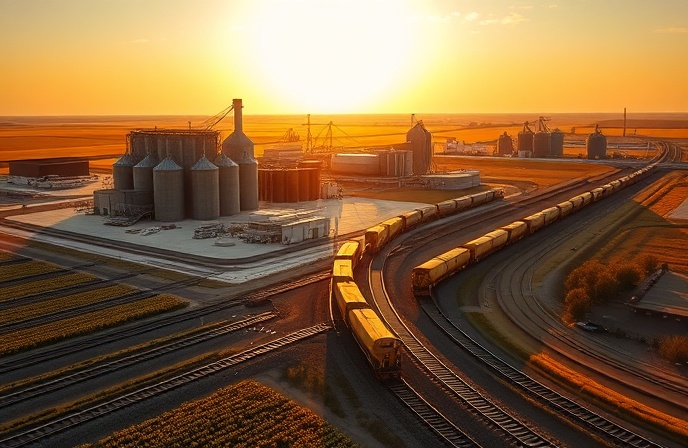 AGP’s Nebraska Rail: Soybean Logistics & Infrastructure