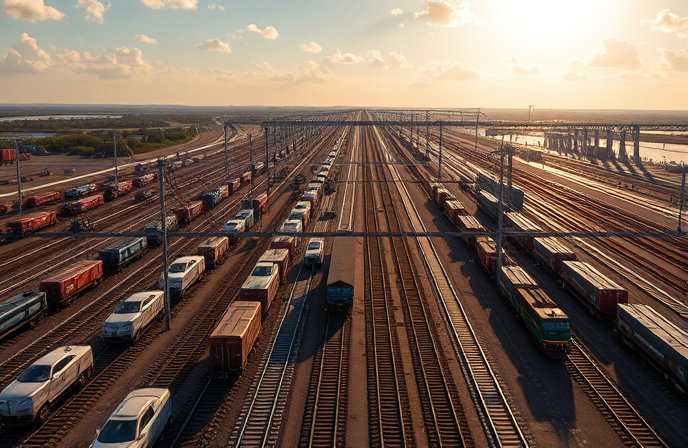 Brunswick Port Rail Expansion: Boosts Auto Handling, Infrastructure