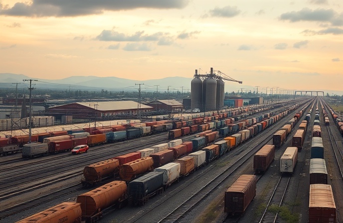 US Rail Traffic Down 2.4% – Sep 2025 Trends