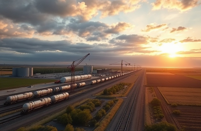 V6 Agronomy/Johnstown: Rail-Served Fertilizer Hub in Eastern Ontario