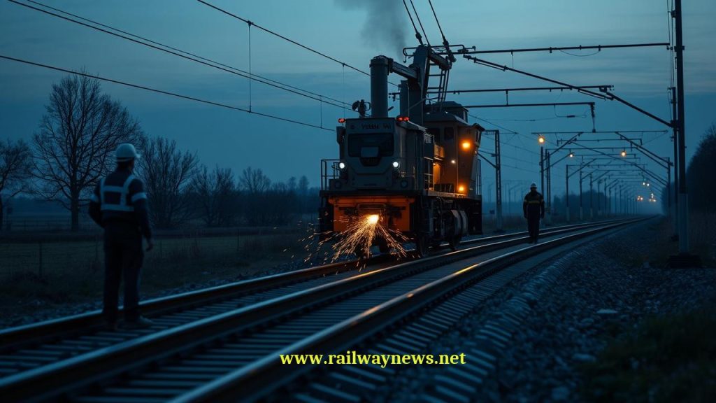 Vossloh Wins French Rail Contract: 200km Track Milling Deal Signed