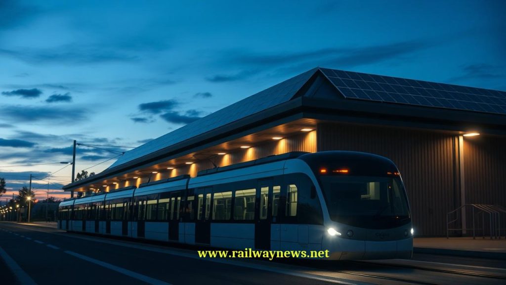 TfL Decarbonises Depot: First Fossil-Fuel-Free Tram Site Unveiled