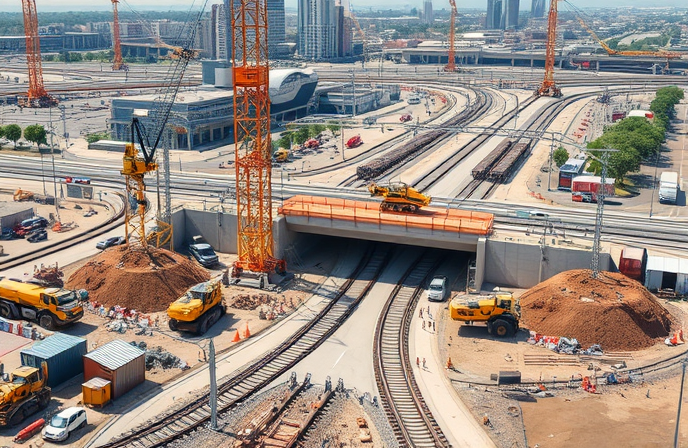 Dandenong Level Crossing Removal: Rail Infrastructure Upgrade in Victoria