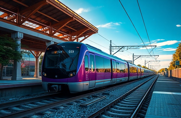 MTA Completes Purple Line Light Rail Fleet Delivery in Maryland