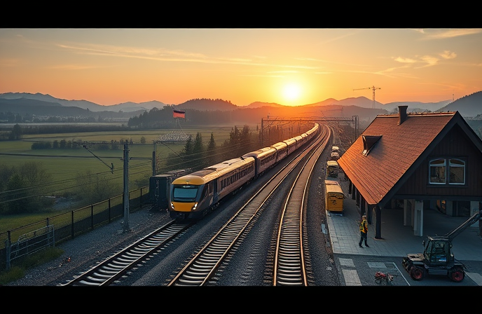 Germany’s Rail Overhaul: EUR 107 Billion for Infrastructure