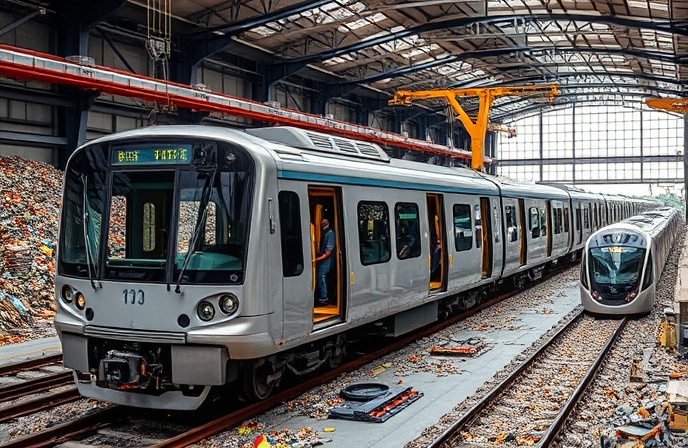 Metro Train Recycling: Revolutionizing Urban Rail’s Sustainability
