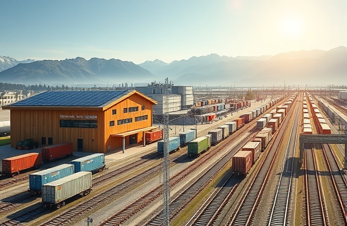 ÖBB Wels Terminal Expansion: Sustainable Rail Freight in Austria